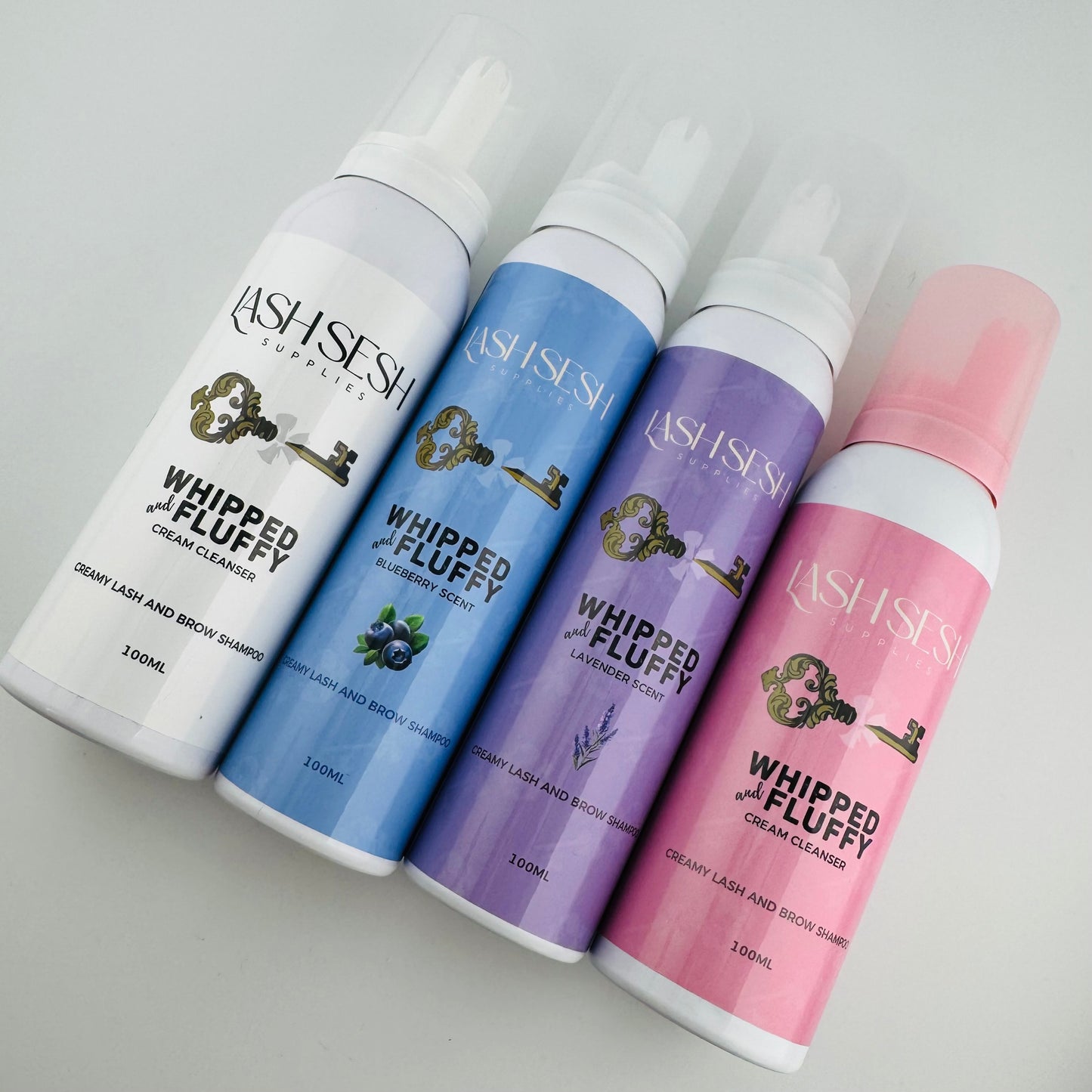 Whipped & Fluffy Lash/Brow Shampoo *BULK (10ct)