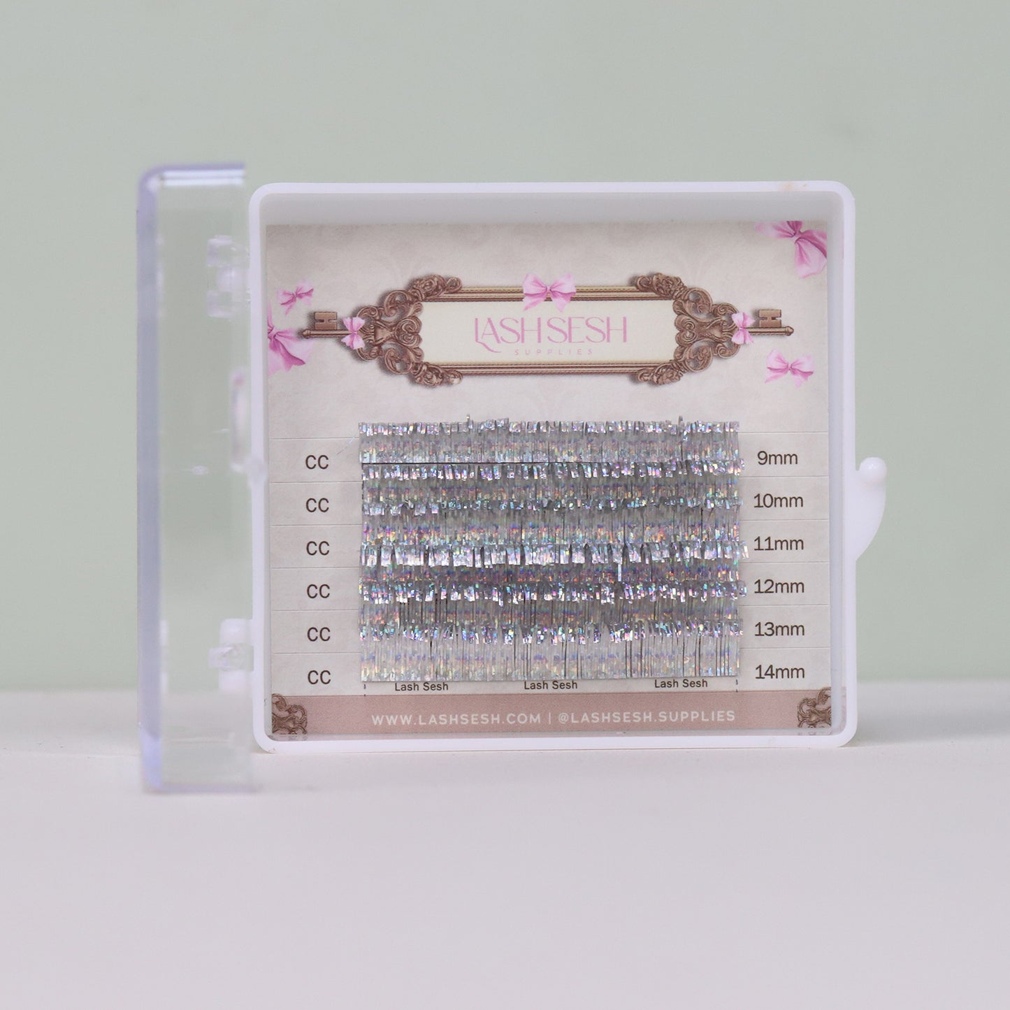 Holographic Silver Tinsel