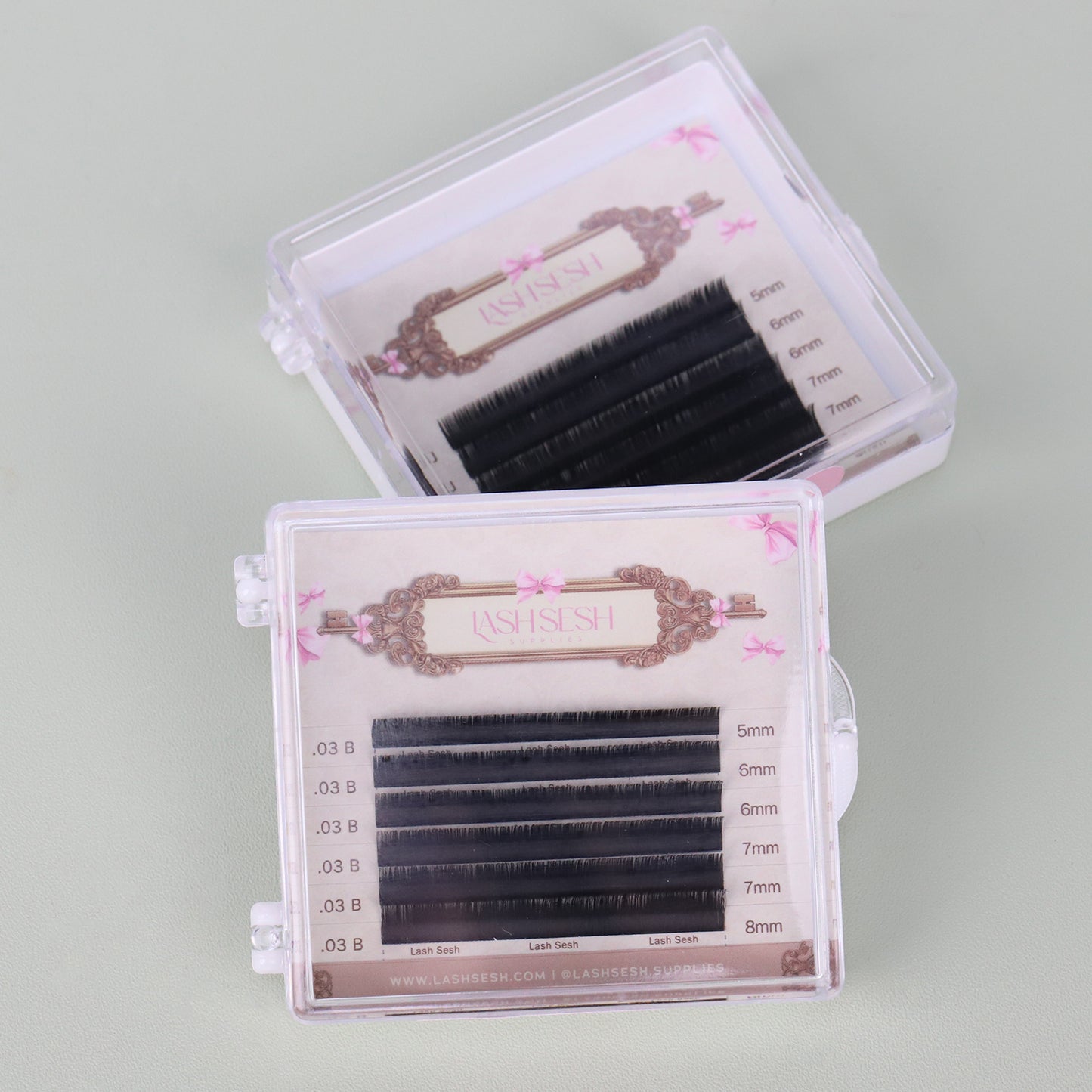 Bottom Lash Trays (Easy Fan)