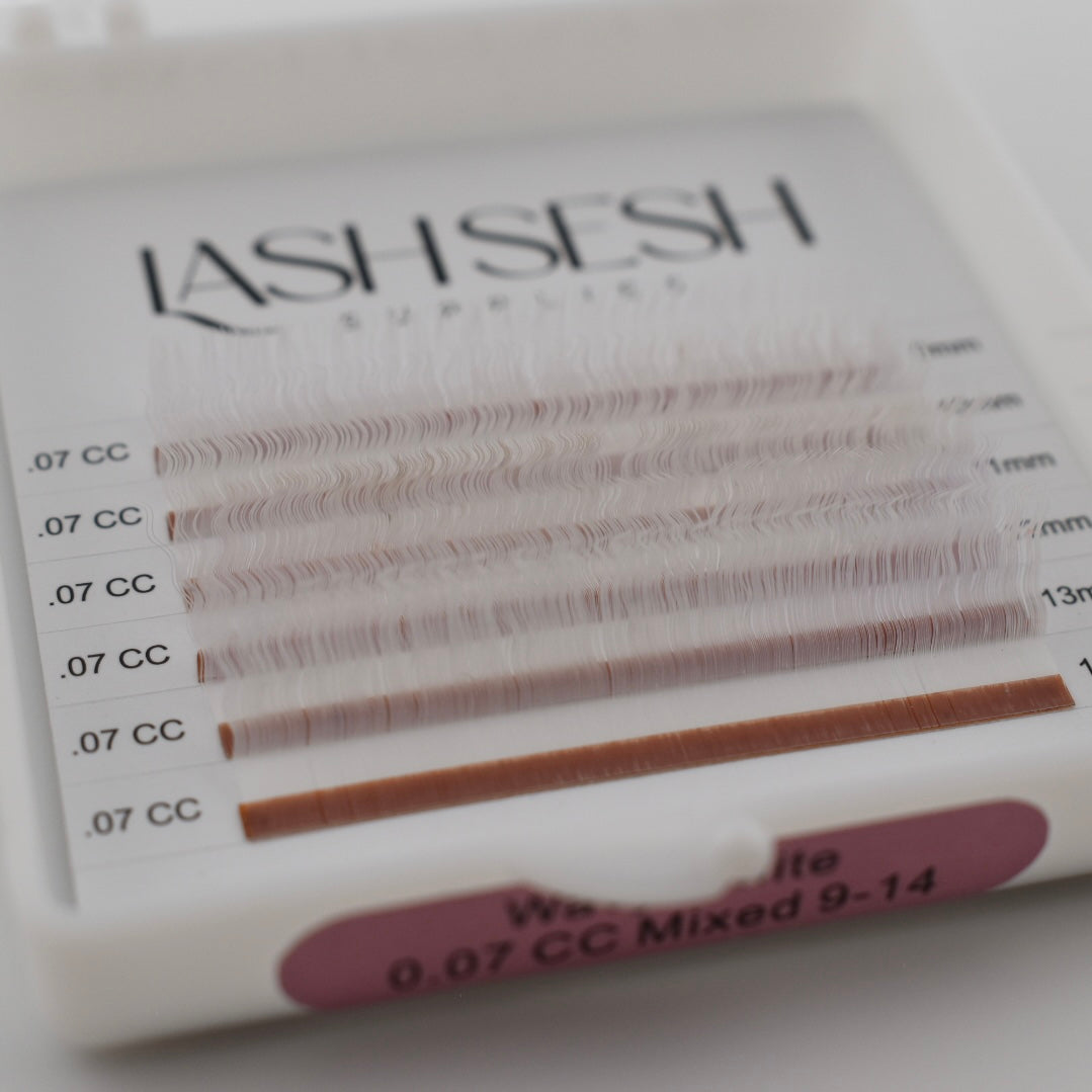 White Wavy Lashes