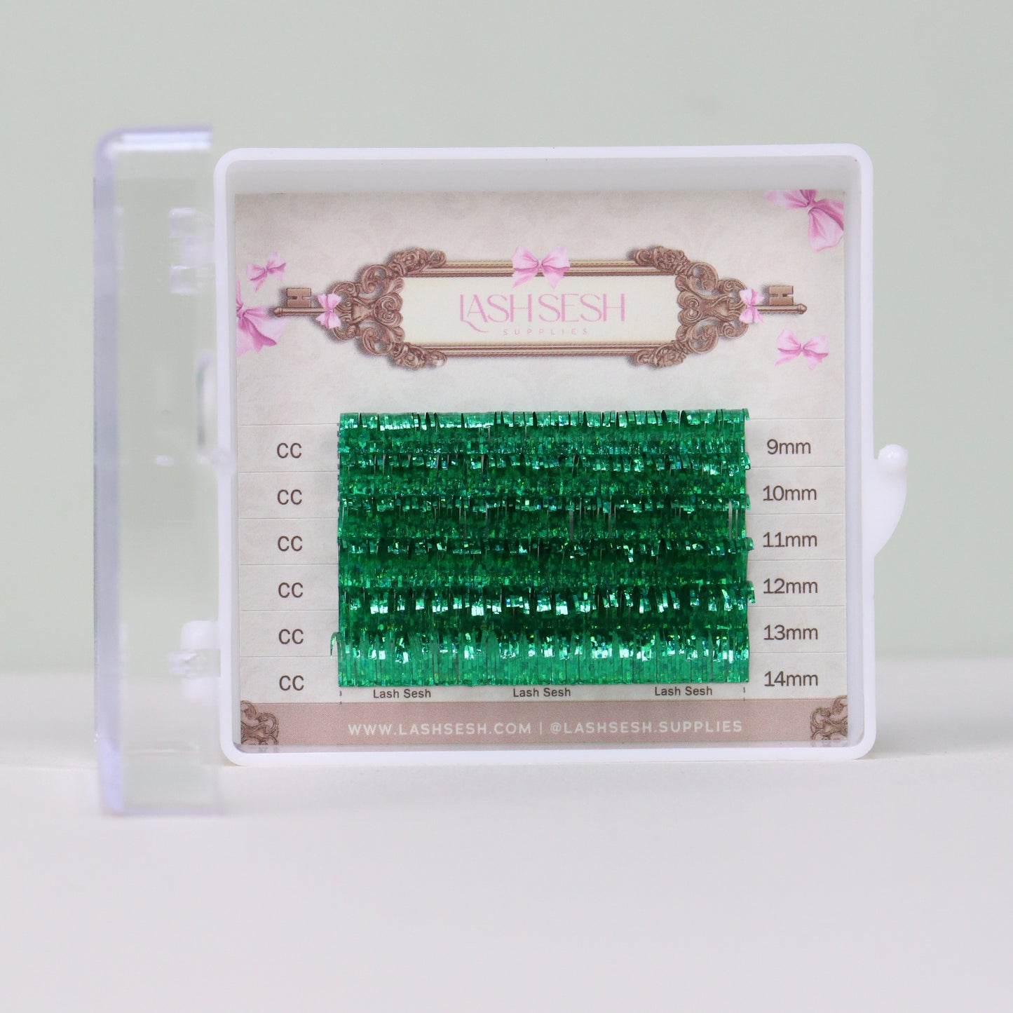 Holographic Green Tinsel