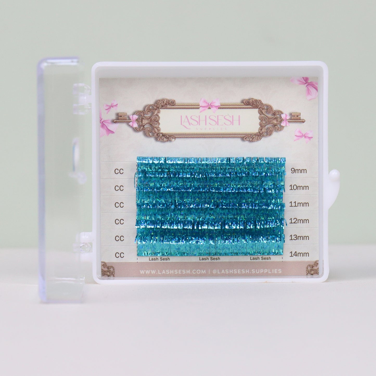 Holographic Blue Tinsel