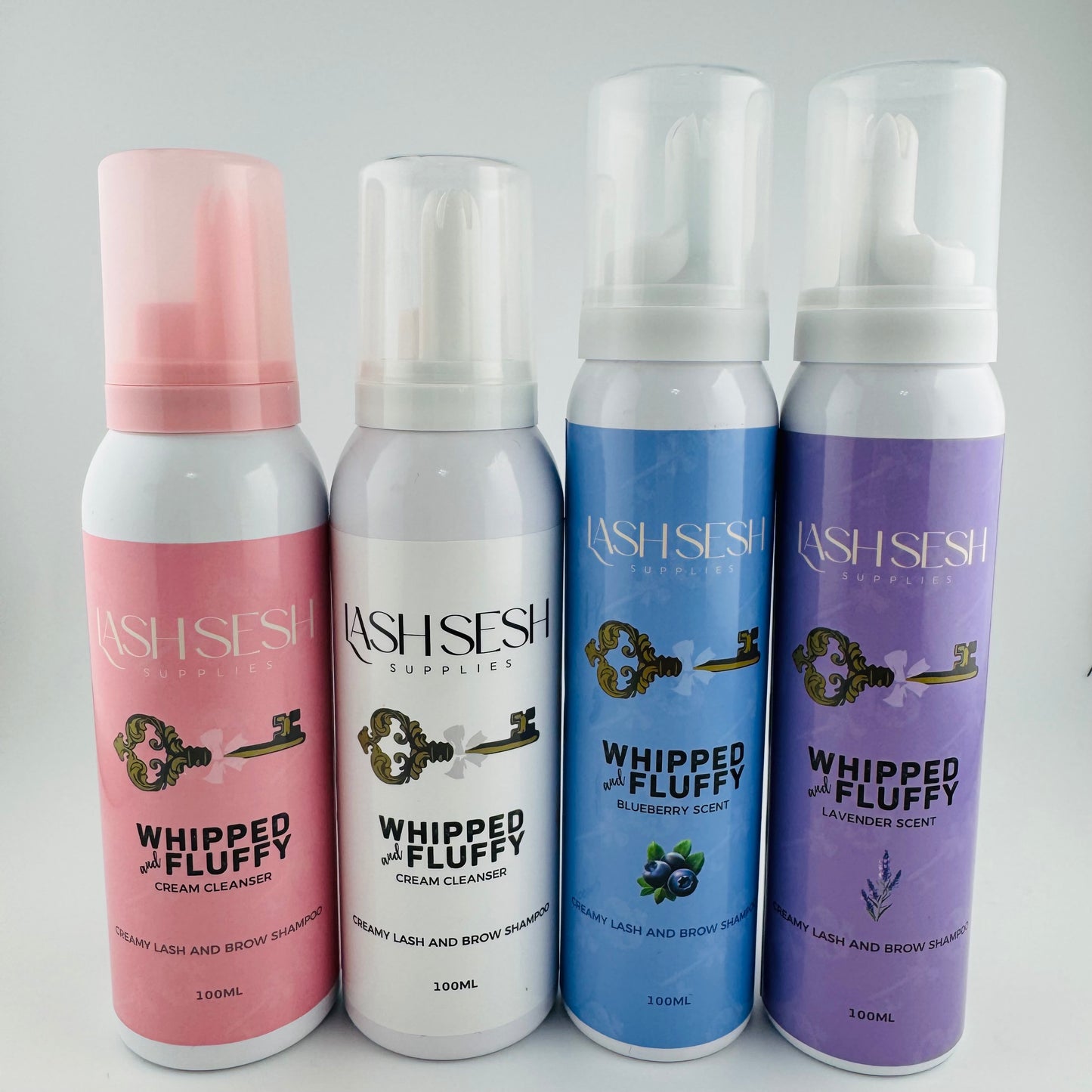 Whipped & Fluffy Lash/Brow Shampoo *BULK (10ct)