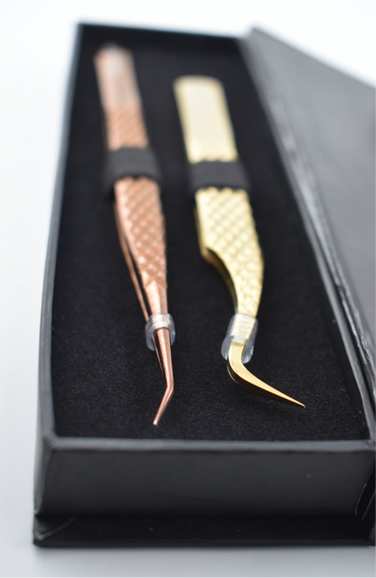Gold Tweezer Collection Duo