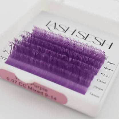Purple Wavy Lashes