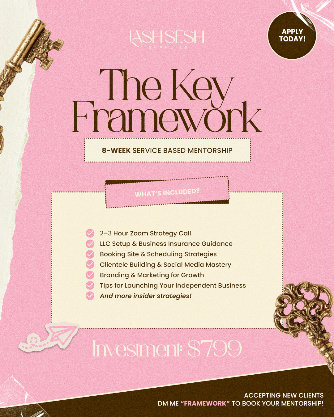 The Key Framework - Service Based