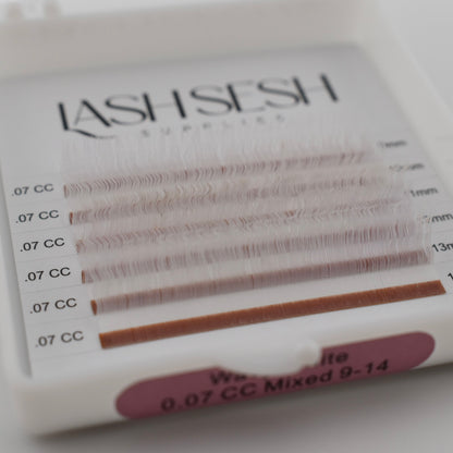 White Wavy Lashes