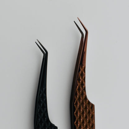 45 Degree Fiber Tweezers