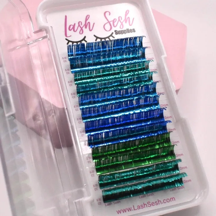 Multi-Color Tinsel Lashes