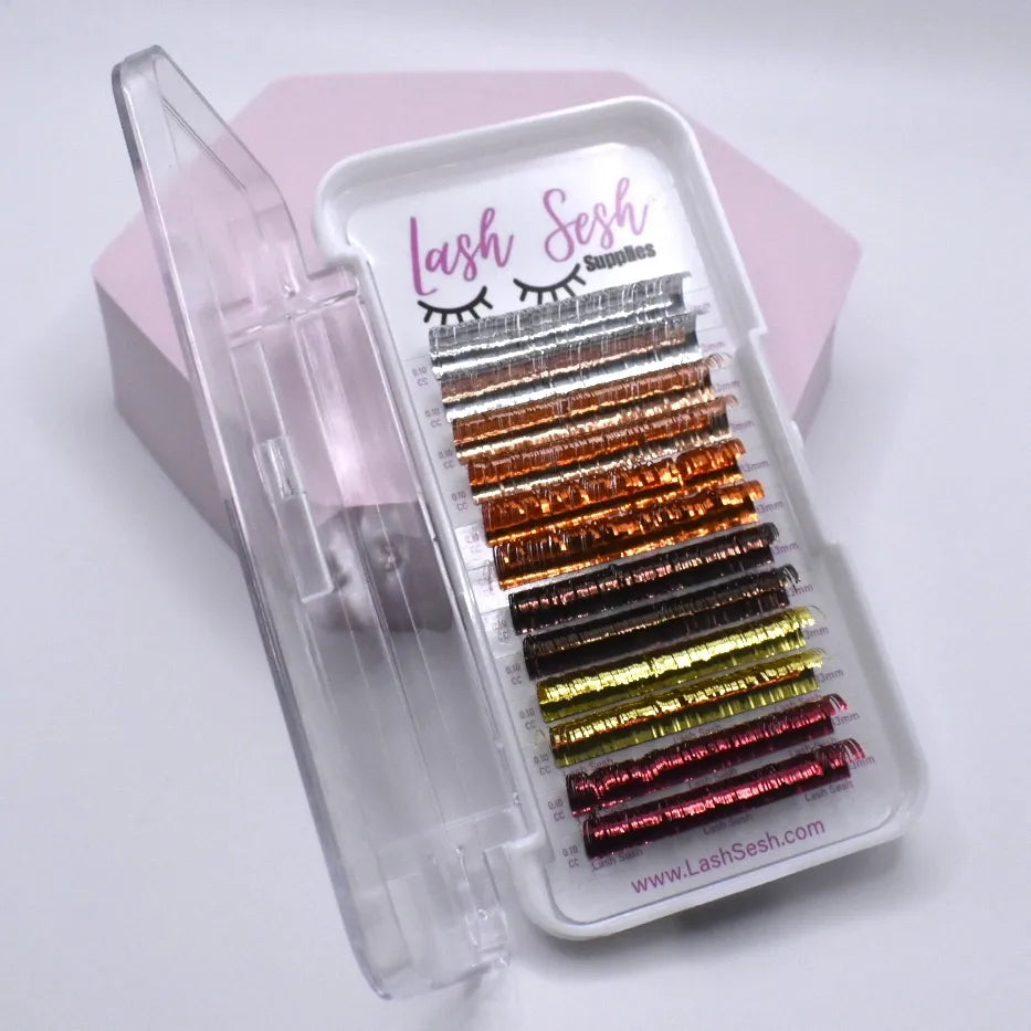 Multi-Color Tinsel Lashes